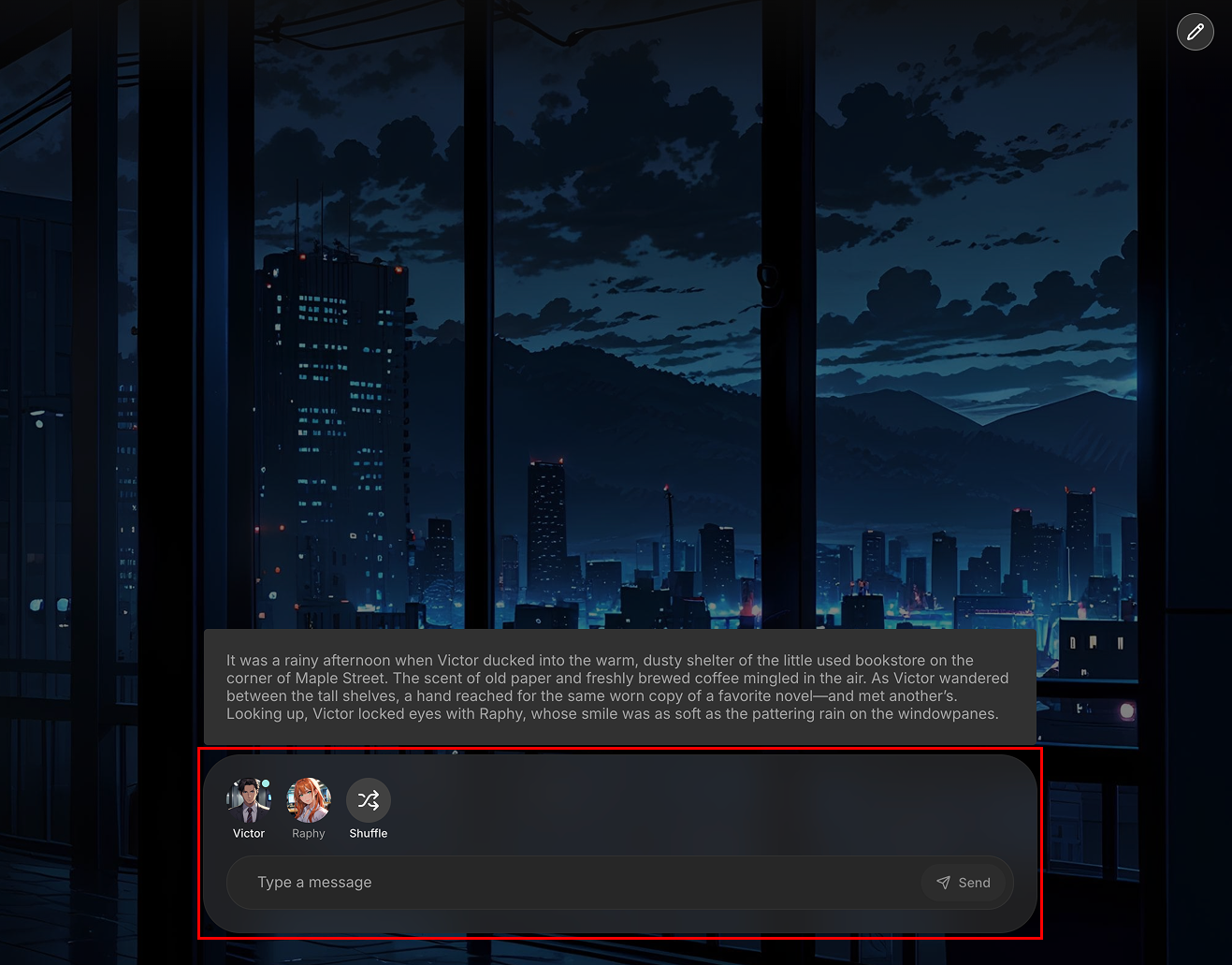 User Input Box